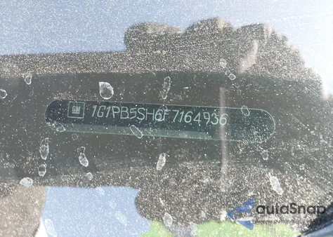 2015 Chevrolet Cruze Ls Manual из США, поврежденный, VIN 1G1PB5SH6F7164936